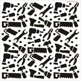 Tools Cookie Stencil