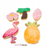 Tropical 5pce Stainless Steel Cookie Cutter Pack