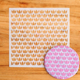 Tulip Flower Cookie Stencil