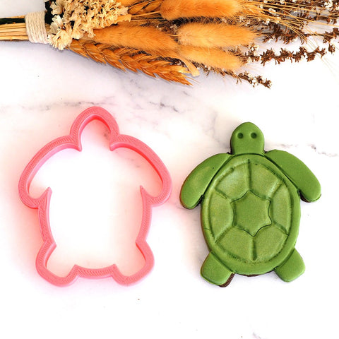 Sea Turtle 3D Printed Cookie Cutter