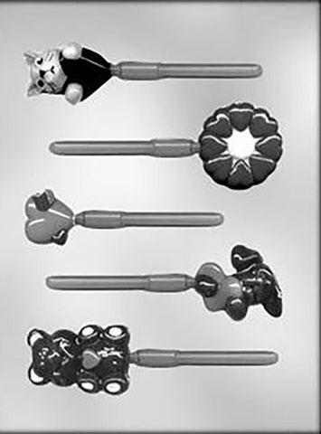 Valentine Assortment Chocolate Sucker or Chocolate Pop Mould  - End of Line