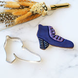 Witch Boot Stainless Steel Cookie Cutter