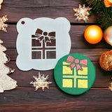 Wrapped Gift / Present Cookie / Cupcake Stencil