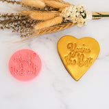 You're the Best Emboss 3D Printed Cookie Stamp