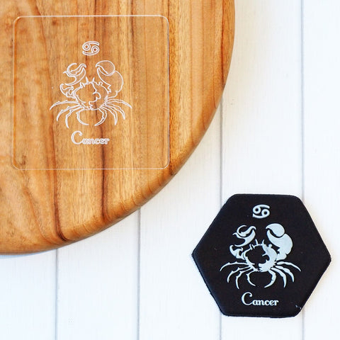 Birthday Zodiac Cancer Raise It Up / Deboss Cookie Stamp