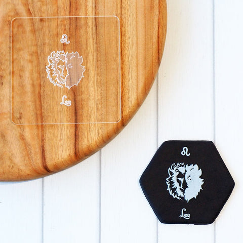 Birthday Zodiac Leo Raise It Up / Deboss Cookie Stamp