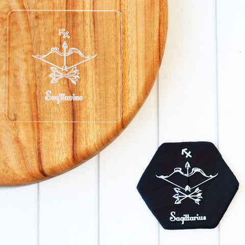 Birthday Zodiac Sagittarius Raise It Up / Deboss Cookie Stamp