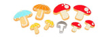 Toadstool / Mushroom MINI Stainless Steel Cookie Cutter