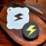 Lightning Bolt Cookie / Cupcake Stencil