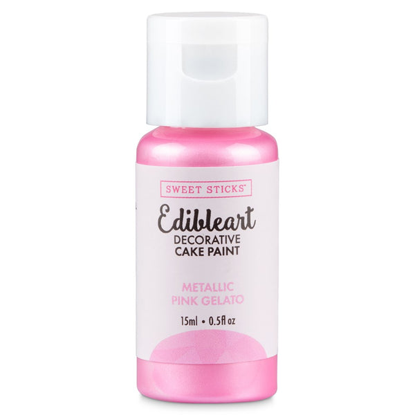 Pink Gelato Edible Art Paint 15ml