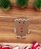 Gingerbread Man 3D Printed Cookie Cutter