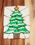 Christmas Tree Advent Calendar 3D Printed Cookie Cutter