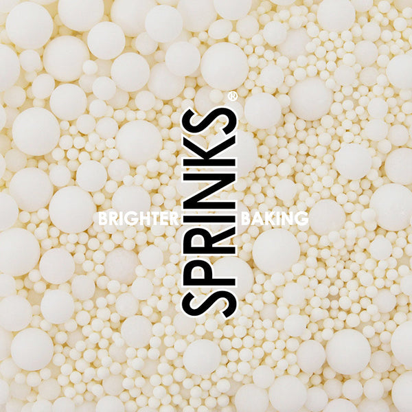 Sprinks - White Bubble Bubble Sprinkles