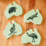 Australian Animal Set Raise It Up / Deboss Cookie Stamp Set (4 pce)