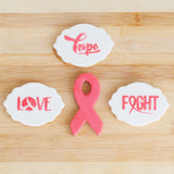 Awareness Hope Raise It Up / Deboss Cookie Stamp