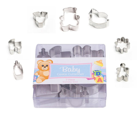 Baby Boxed (with Daisy) Mini Cookie Cutter Set 7pce
