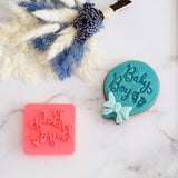 Baby Boy Emboss 3D Printed Cookie Stamp