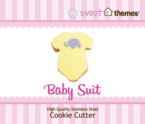 Baby Suit Stainless Steel Cookie Cutter with Swing Tag