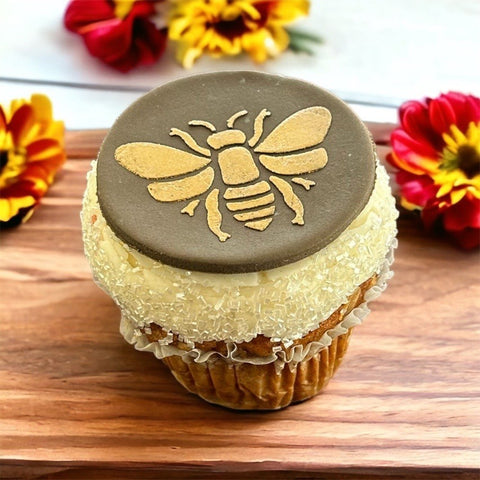 Bee Cookie / Cupcake Stencil