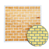Brick Wall Cookie Stencil