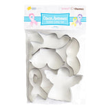 Cancer Awareness (w Angel L) 5pce Stainless Steel Cookie Cutter Pack