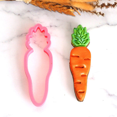Carrot  3D Printed Cookie Cutter