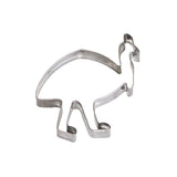 Cassowary Stainless Steel Cookie Cutter with Recipie Card