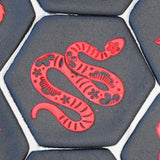 Birthday Chinese Zodiac Snake Raise It Up / Deboss Cookie Stamp