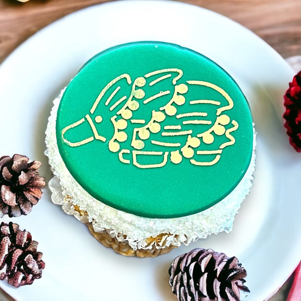 Christmas Echidna Cookie / Cupcake Stencil