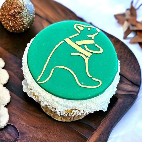 Christmas Kangaroo Cookie / Cupcake Stencil
