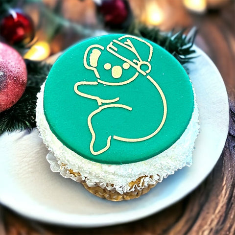 Christmas Koala Cookie / Cupcake Stencil
