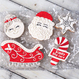 Santa Face Stainless Steel Cookie Cutter