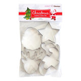 Christmas 5pce (Sleigh) Stainless Steel Cookie Cutter Pack