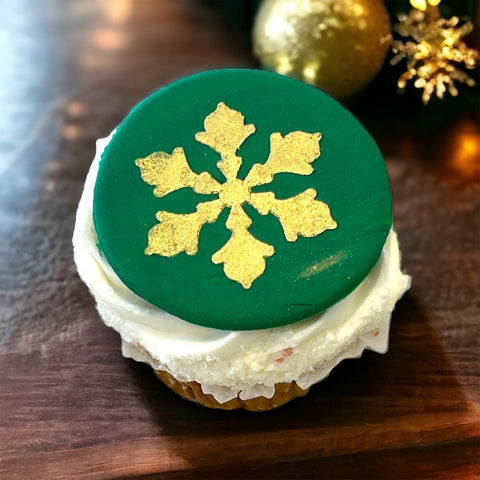 Christmas Snowflake Cookie / Cupcake Stencil