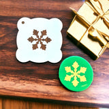 Christmas Snowflake Cookie / Cupcake Stencil