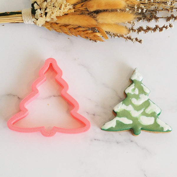 Christmas Tree Medium 3D Printed Cookie Cutter