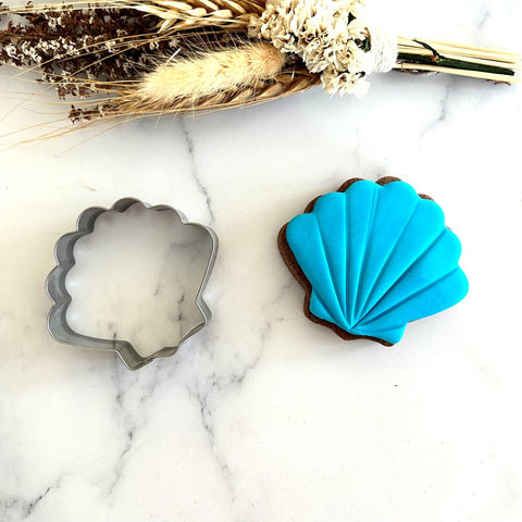 Clam Shell / Sea Shell Stainless Steel Cookie Cutter
