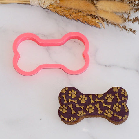 Dog Bone Medium 3D Printed Cookie Cutter