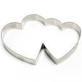 Double Heart Stainless Steel Cookie Cutter