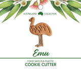 Emu 3D Printed Cookie Cutter with Recipe Card