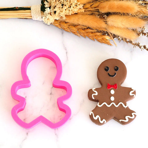 Gingerbread Boy 3D Printed Cookie Cutter