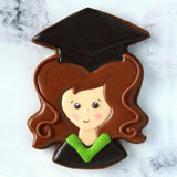 Graduate Female Cookie Cutter by LilaLoa's - Tin - End of Line Sale