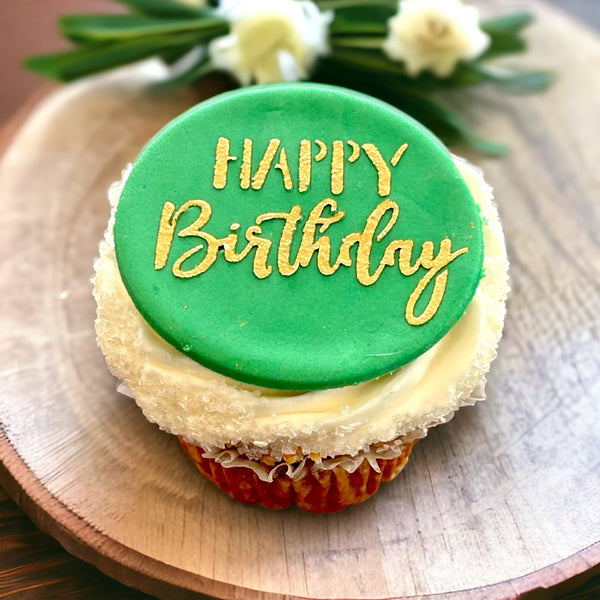 Happy Birthday (Fun) Cookie / Cupcake Stencil