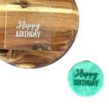 Happy Birthday (Funky) Raise It Up / Deboss Cookie Stamp