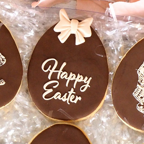 Happy Easter (Bold Script) Raise It Up / Deboss Cookie Stamp