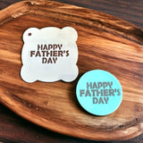 Happy Father's Day (Bold) Cookie / Cupcake Stencil