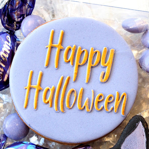 Happy Halloween Raise It Up / Deboss Cookie Stamp
