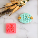 He or She Emboss 3D Printed Cookie Stamp