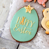 Hoppy Easter Raise It Up / Deboss Cookie Stamp
