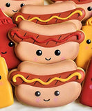 Hot Dog Cookie Cutter by Flour Box Bakery's  - Tin - End of Line Sale